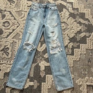 NWOT PacSun 90’s boyfriend ripped jeans